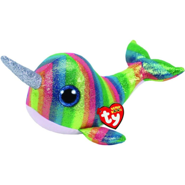 Peluche TY Ballena Nori Multicolor 23 CM