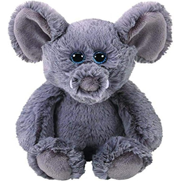 Peluche TY Attic Ella Elefante Gris 23 CM