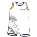 Pijama de Manga Corta Real Madrid Escudo Blanco Bebé