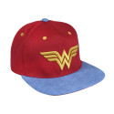Gorra Wonder Woman Roja y Azul Mujer