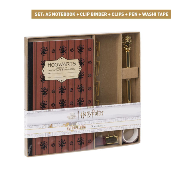 Set Papelería Harry Potter Hogwarts Premium