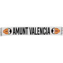 Bufanda Valencia CF Amunt Blanca Escudos
