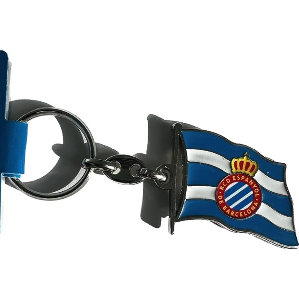 Llavero de Metal RCD Espanyol Bandera