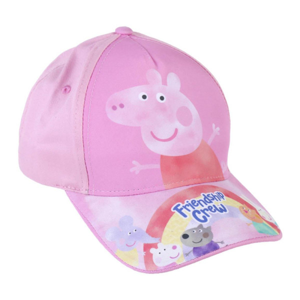 Gorra Peppa Pig Friendship Crew Rosa Niña