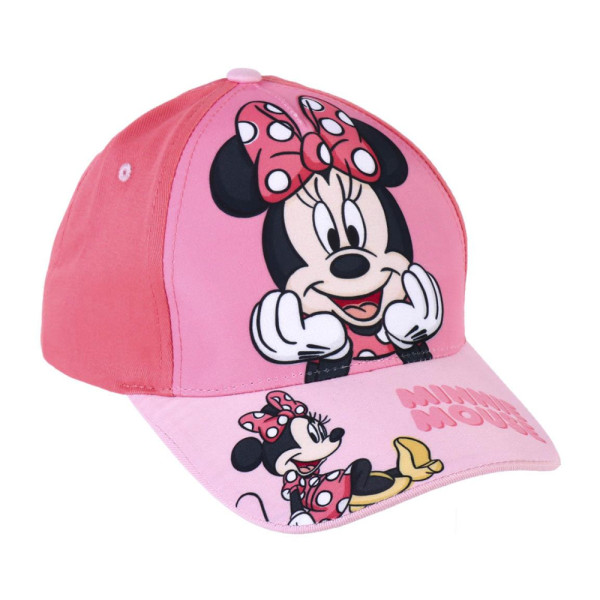 Gorra Minnie Mouse Happy Rosa Niña