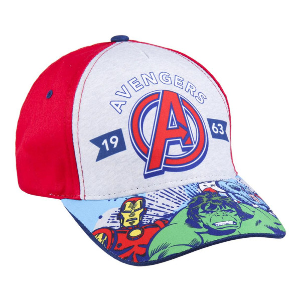 Gorra Avengers 1963 Rojo Niño