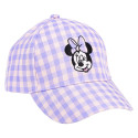 Gorra Minnie Mouse Cuadros Vichy Niña