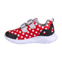 Zapatillas Deportivas Minnie Mouse Lunares Rojo Niña