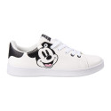 Zapatillas Deportivas con Cordones Mickey Mouse Blancas Niño