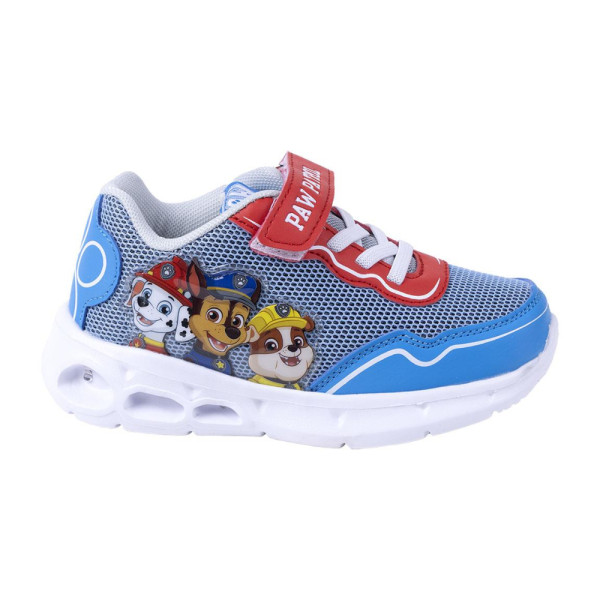 Zapatillas Deportivas con Luces Patrulla Canina Friends Azul y Gris Niño