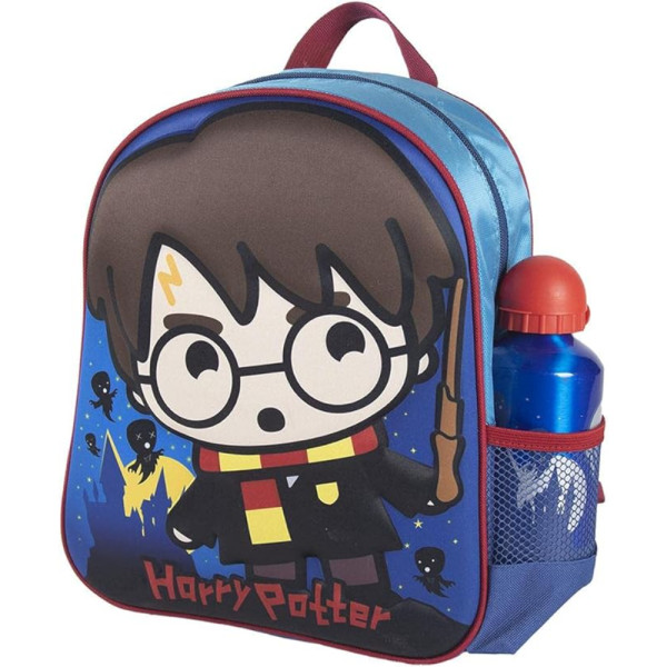 Mochila Guardería 3D Harry Potter con Botella