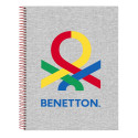 Cuaderno Benetton Pop A4 con Hojas Cuadriculadas