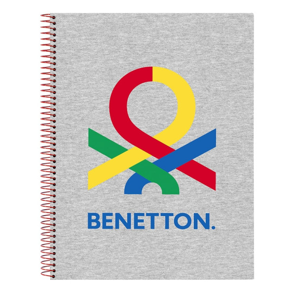 Cuaderno Benetton Pop A4 con Hojas Cuadriculadas