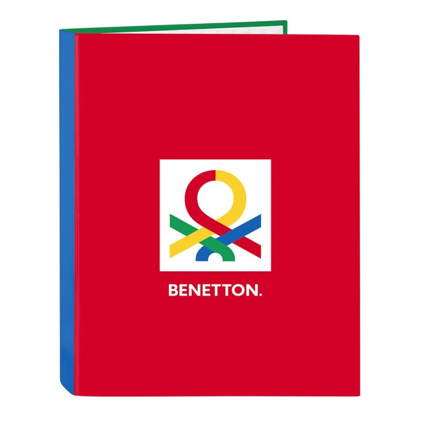 Carpeta de 4 Anillas Benetton Pop A4