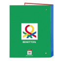 Carpeta de 4 Anillas Benetton Pop A4