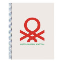 Cuaderno Benetton Topitos A4 con Hojas Cuadriculadas