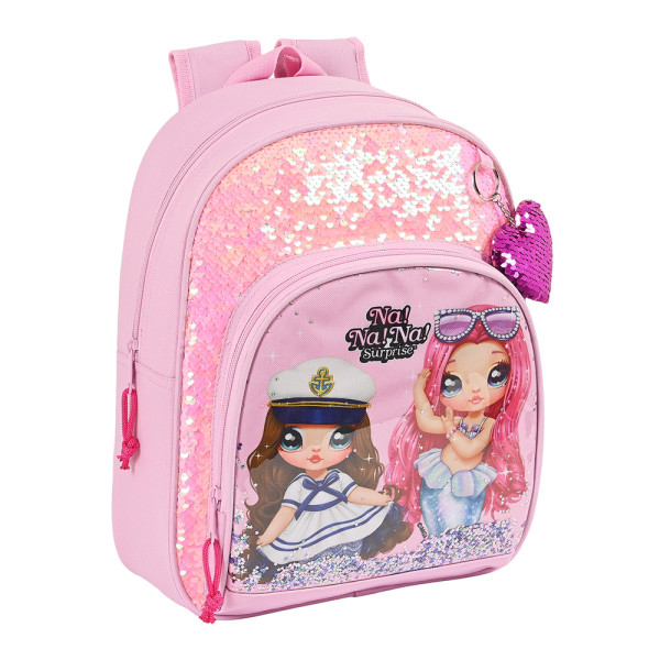 Mochila Mediana NaNaNa Surprise Sparkles Adaptable a Carro