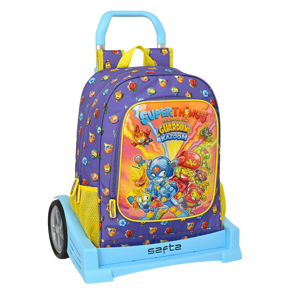 Mochila Trolley con Ruedas Evolution Superthings Guardians Of Kazoom