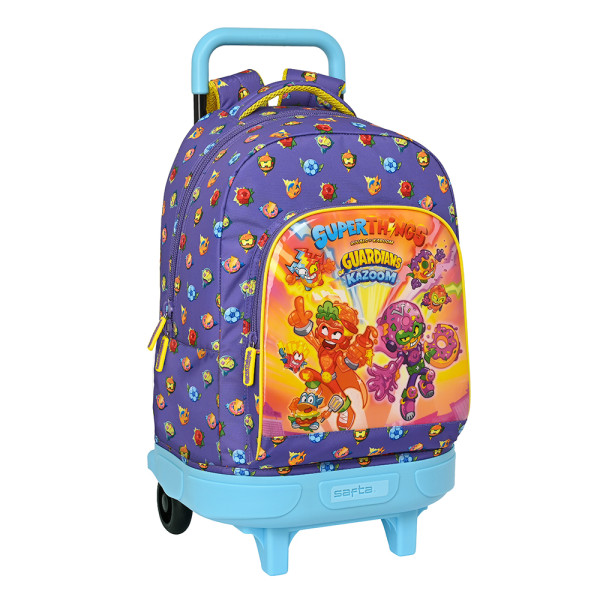 Mochila Trolley con Ruedas Compact Superthings Guardians Of Kazoom