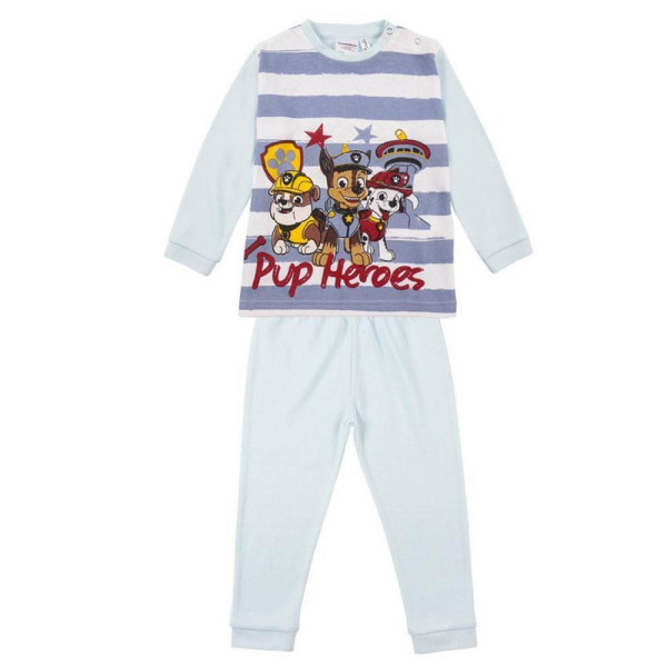 Pijama Manga Larga Patrulla Canina Pup Heroes Azul Claro