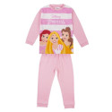 Pijama Manga Larga Princesas Rosa Oscuro