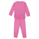 Pijama Manga Larga Minnie Mouse Side Rosa Oscuro