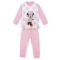 Pijama Manga Larga Minnie Mouse Side Rosa Claro