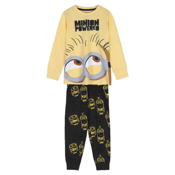 Pijama Manga Larga Minions Powered Niño
