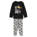Pijama Manga Larga Looney Tunes Pato Lucas Niño