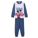 Pijama Manga Larga Mickey Mouse Team Stars Azul Niño