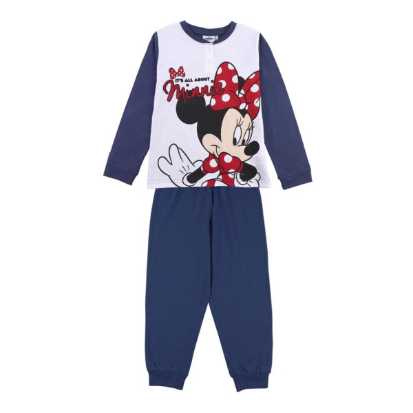 Pijama Manga Larga Minnie Mouse Its All About Azul Niña