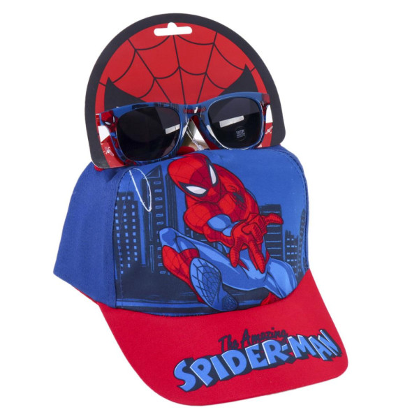 Set Gorra y Gafas Spiderman Wall Niño