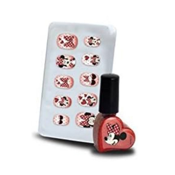 Set de Maquillaje Minnie Mouse Pintauñas y Uñas