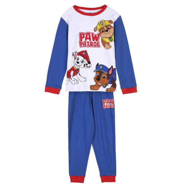 Pijama Manga Larga Patrulla Canina Azul y Blanco Niño