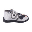 Zapatillas de Casa Media Bota Mickey Mouse Gris Niño