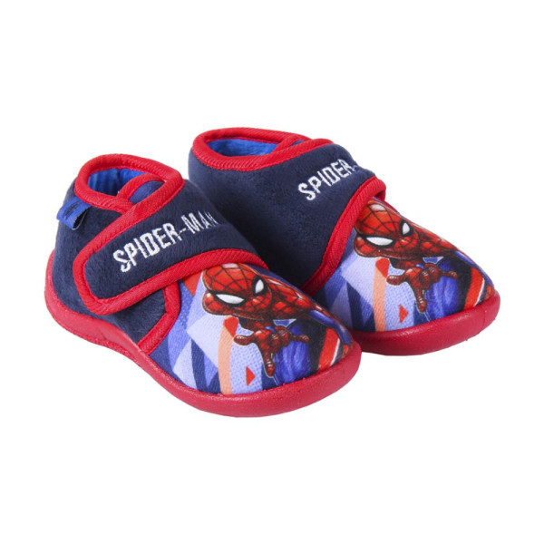 Zapatillas de Casa Media Bota Spiderman City Niño